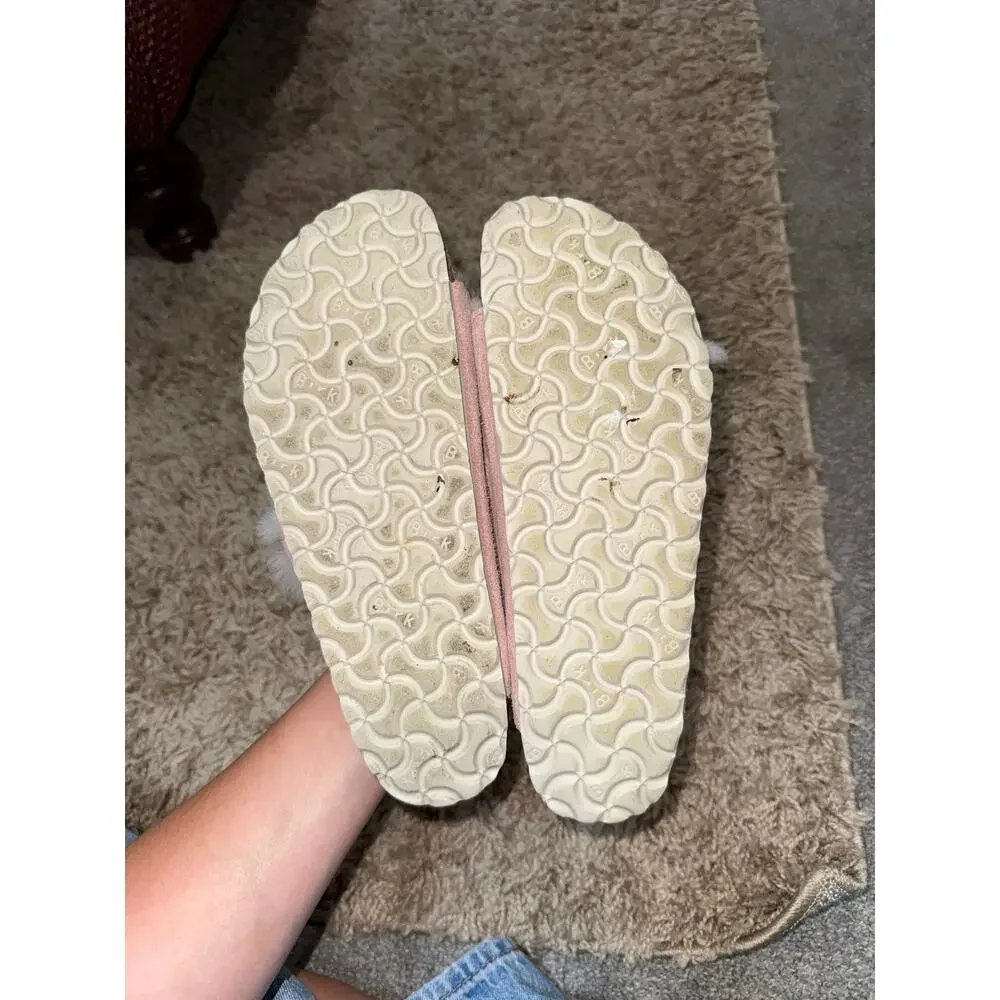 Birkenstock Arizona Shearling in Pink Clay women’s Size 40 9-9.5